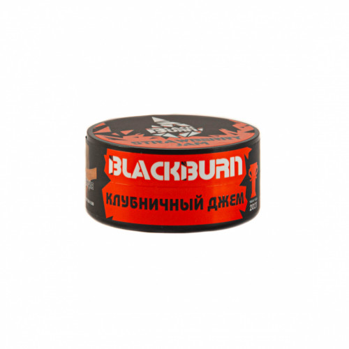 Табак для кальяна Black Burn Strawberry Jam (Клубничный джем) 25 гр